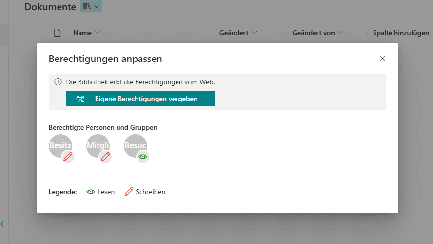 Kanban nach Zuständigkeit