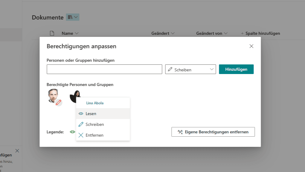 Kanban nach Zuständigkeit