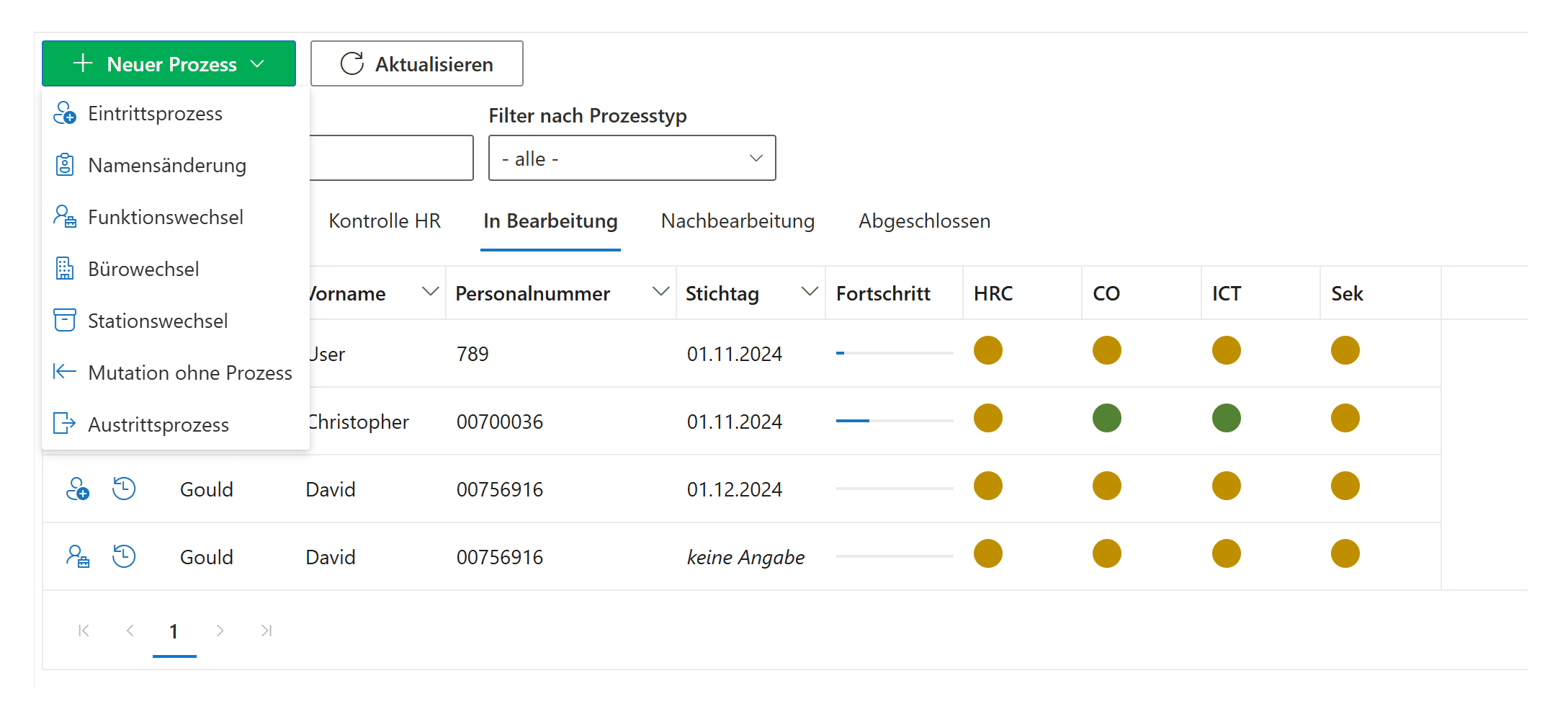 Personalprozesse für SharePoint und Microsoft 365